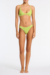 MAIA - REFE Sparkle Crochet Scoop Bikini Set